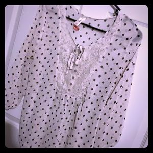 Sheer blouse